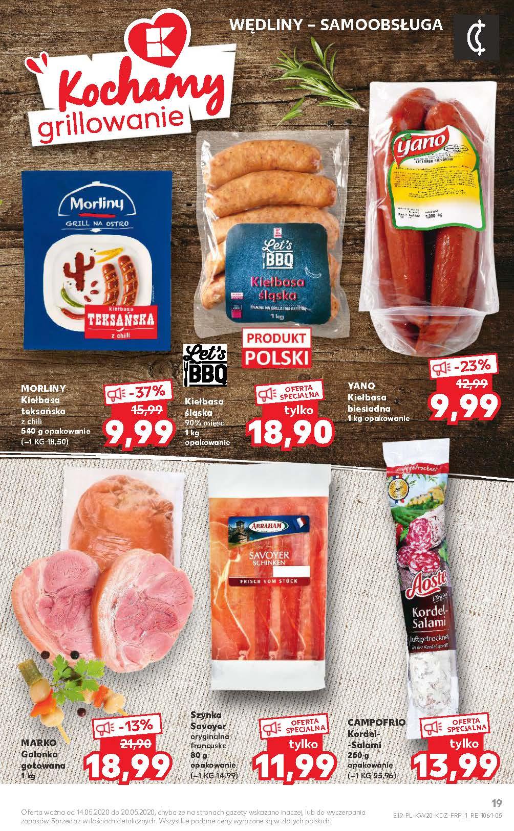 Gazetka promocyjna Kaufland do 20/05/2020 str.19