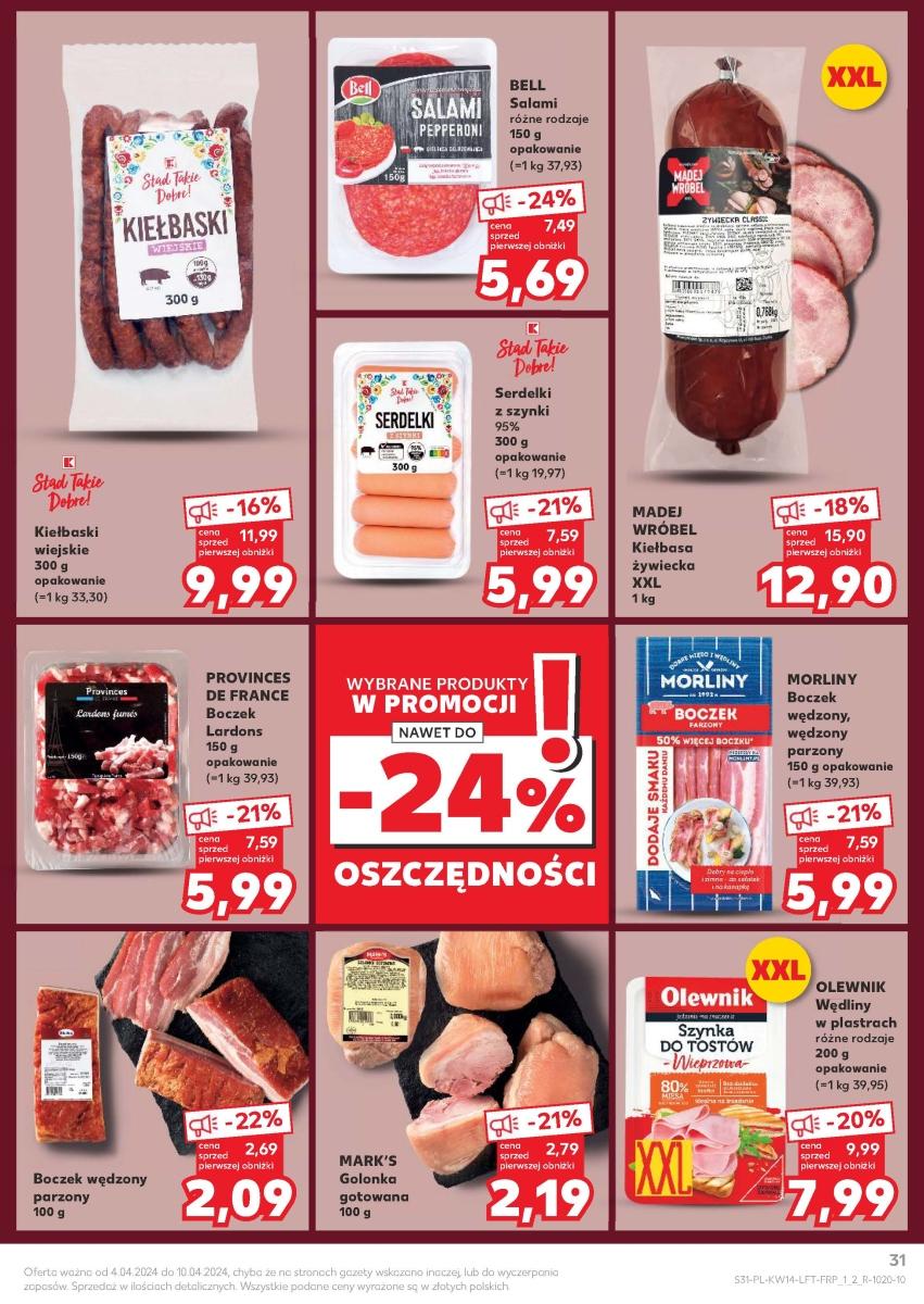 Gazetka promocyjna Kaufland do 10/04/2024 str.31