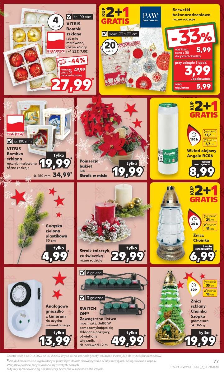 Gazetka promocyjna Kaufland do 13/12/2023 str.77