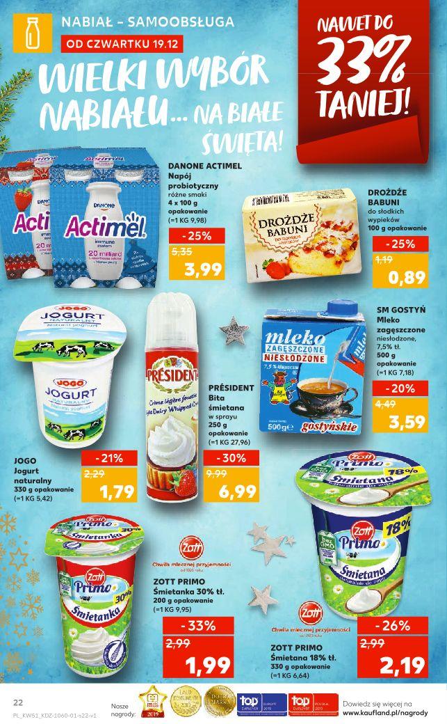 Gazetka promocyjna Kaufland do 24/12/2019 str.22