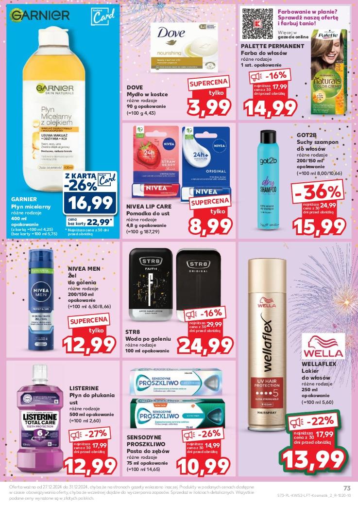 Gazetka promocyjna Kaufland do 31/12/2024 str.73