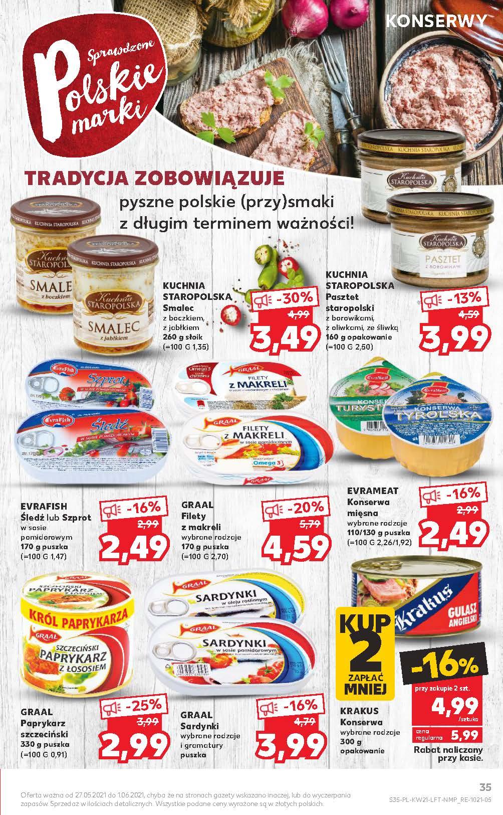 Gazetka promocyjna Kaufland do 01/06/2021 str.31