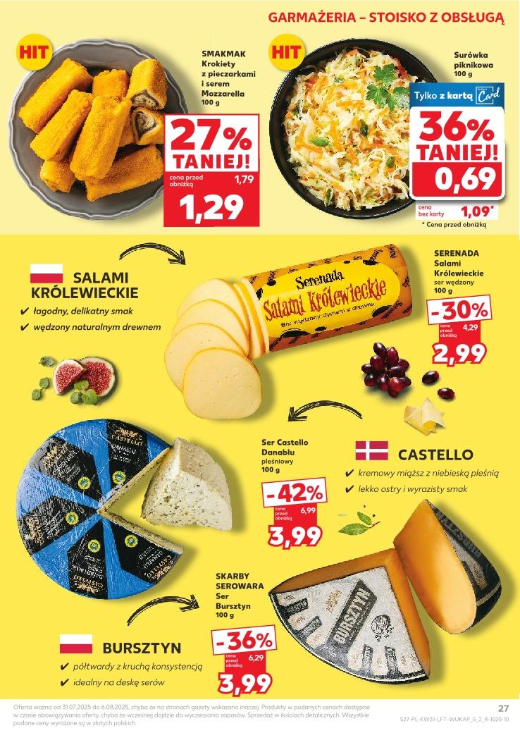 Gazetka promocyjna Kaufland do 06/08/2025 str.27