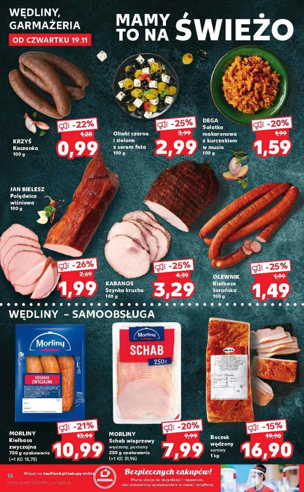 Gazetka promocyjna Kaufland do 25/11/2020 str.16