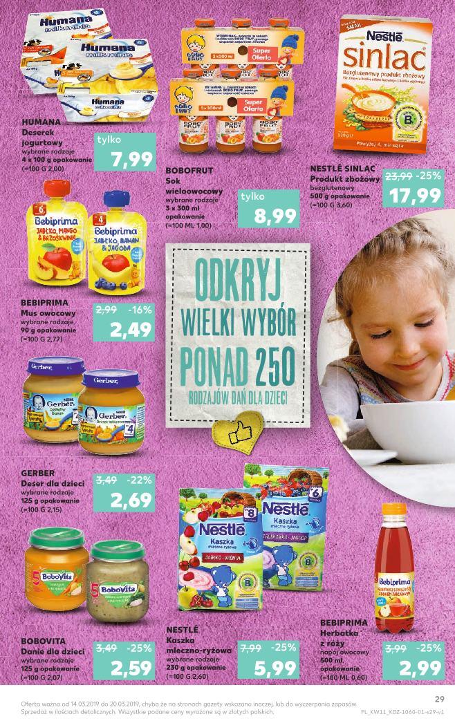 Gazetka promocyjna Kaufland do 20/03/2019 str.29