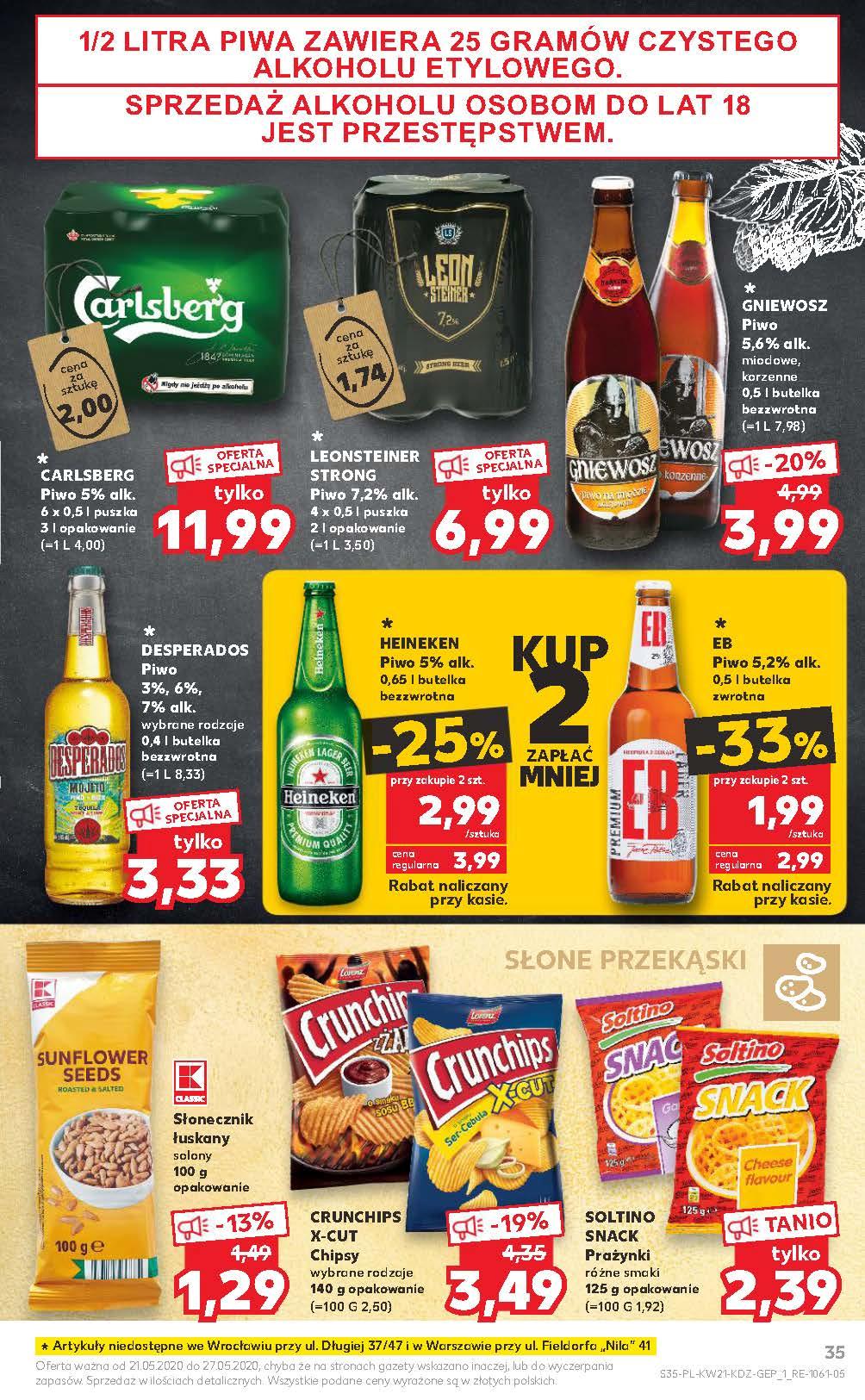 Gazetka promocyjna Kaufland do 27/05/2020 str.35