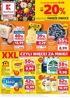Kaufland gazetka - od 07/08/2025 do 12/08/2025