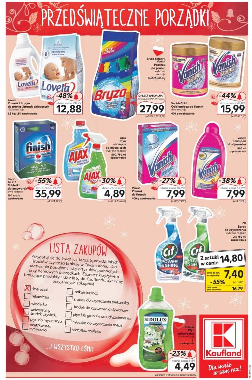 Gazetka promocyjna Kaufland do 14/12/2016 str.21