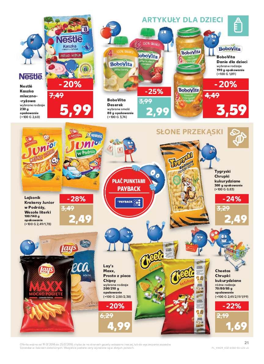 Gazetka promocyjna Kaufland do 25/07/2018 str.21