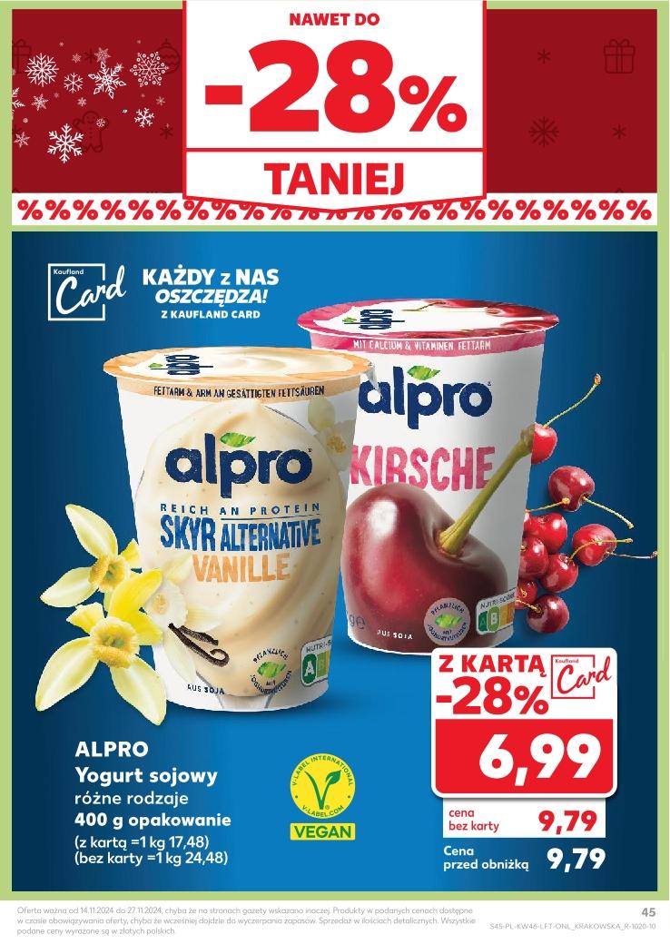 Gazetka promocyjna Kaufland do 20/11/2024 str.45