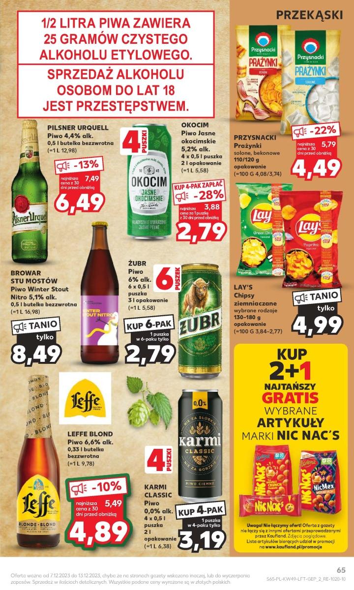 Gazetka promocyjna Kaufland do 13/12/2023 str.65