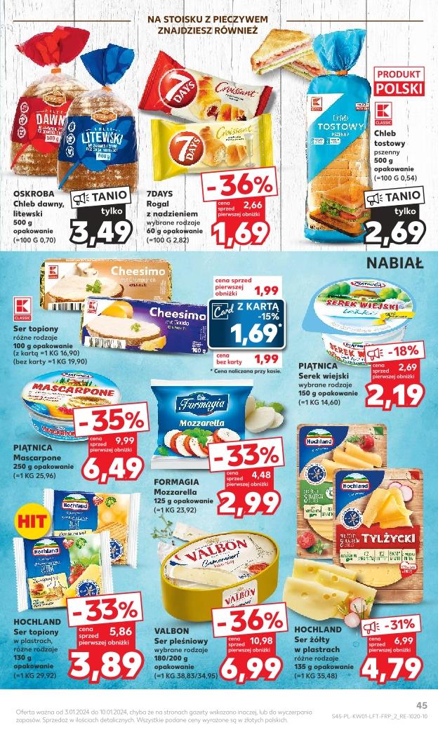 Gazetka promocyjna Kaufland do 10/01/2024 str.45