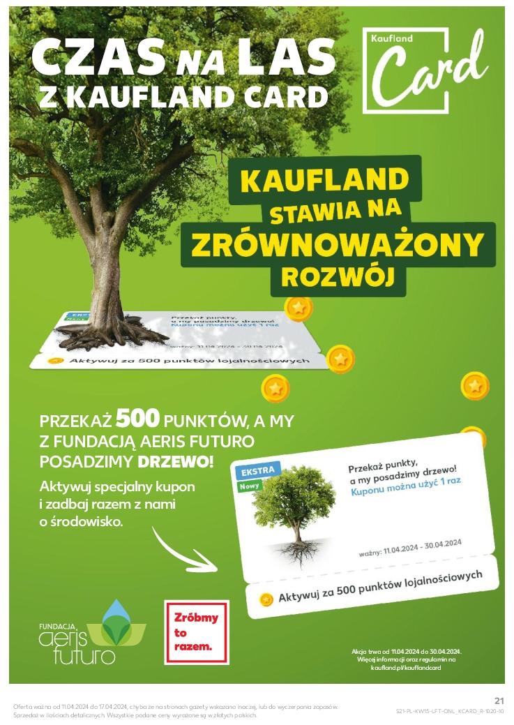 Gazetka promocyjna Kaufland do 17/04/2024 str.21