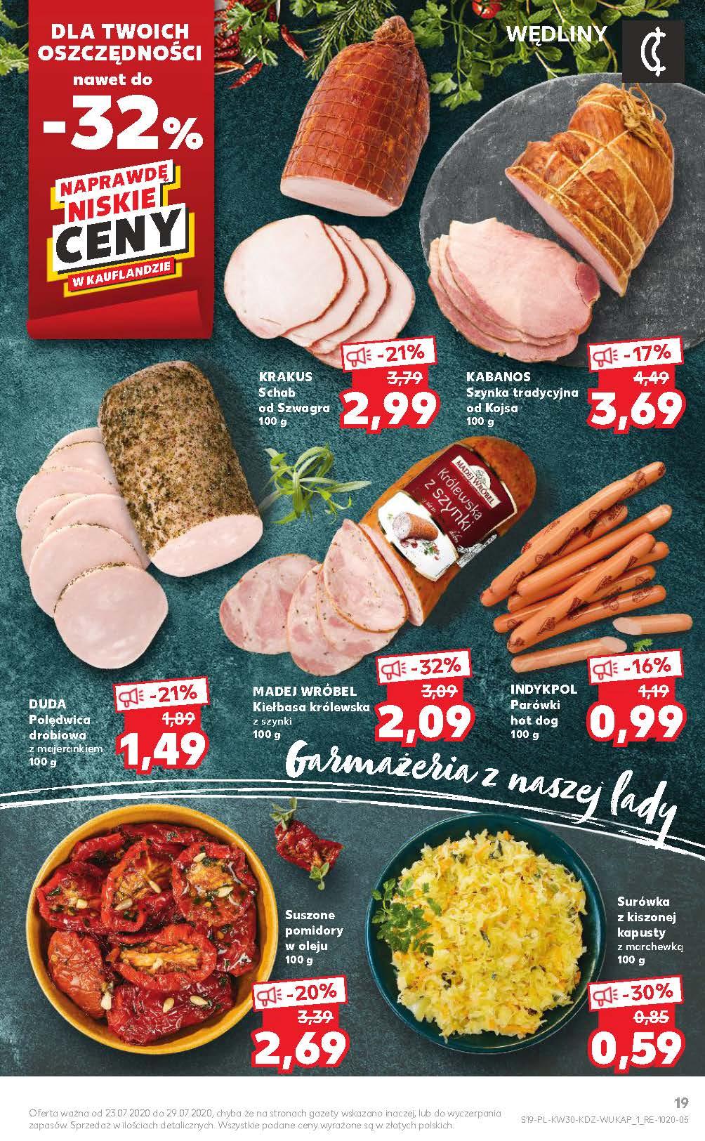 Gazetka promocyjna Kaufland do 29/07/2020 str.19