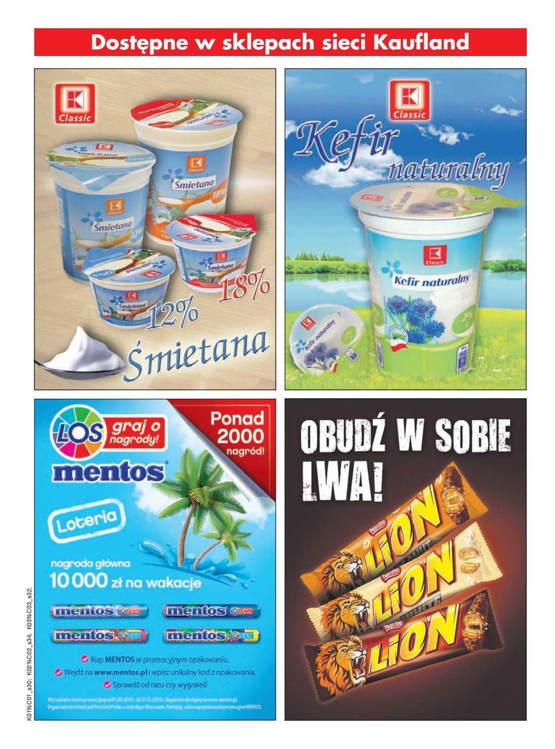 Gazetka promocyjna Kaufland do 31/08/2016 str.34