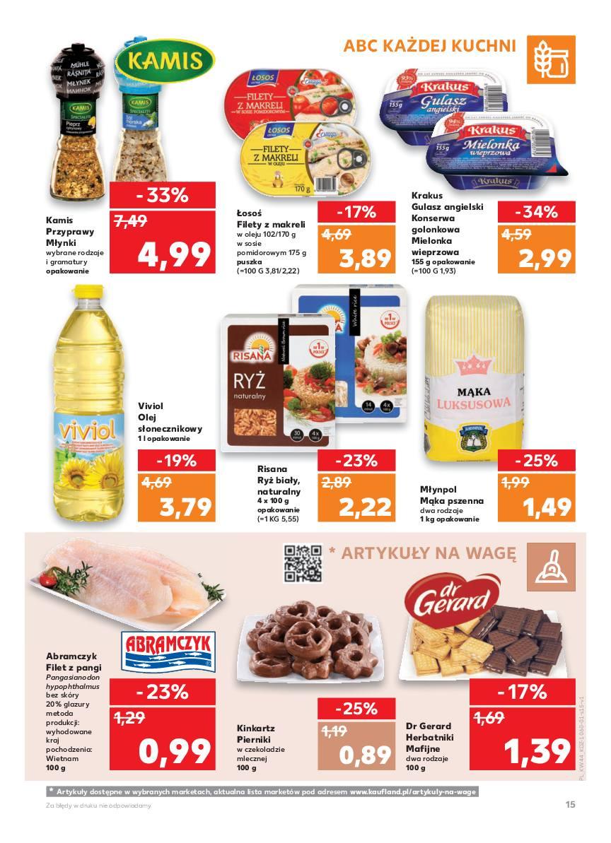 Gazetka promocyjna Kaufland do 08/11/2017 str.15