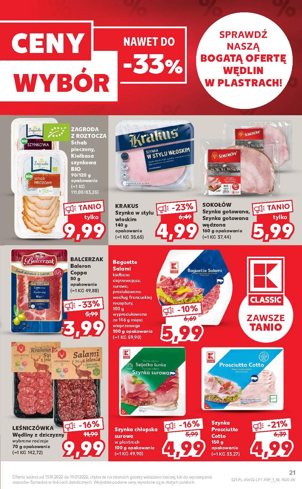 Gazetka promocyjna Kaufland do 19/01/2022 str.21