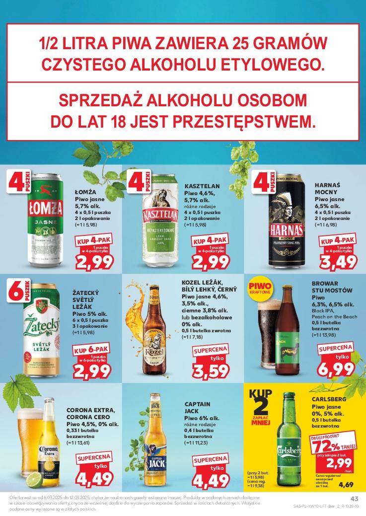 Gazetka promocyjna Kaufland do 12/03/2025 str.43