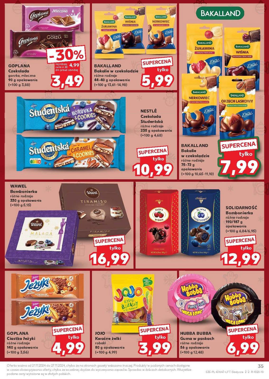 Gazetka promocyjna Kaufland do 27/11/2024 str.35