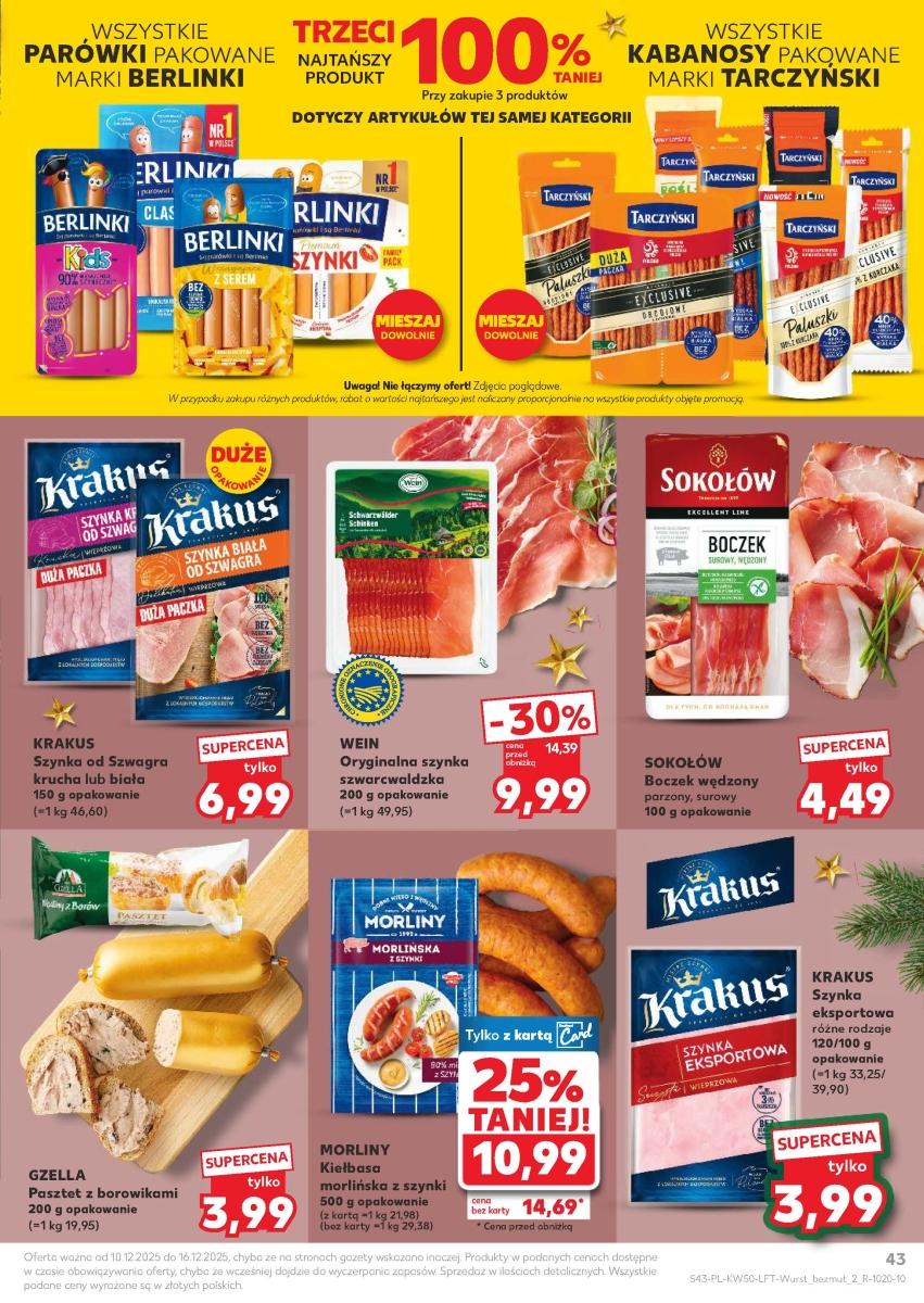 Gazetka promocyjna Kaufland do 16/12/2025 str.43