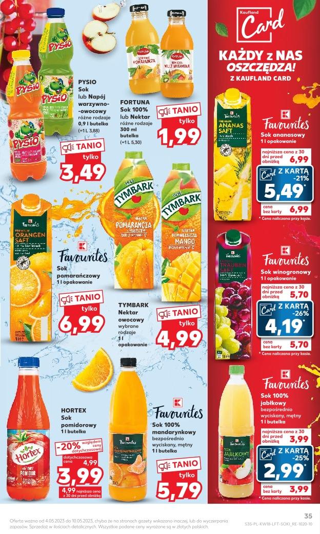 Gazetka promocyjna Kaufland do 10/05/2023 str.35