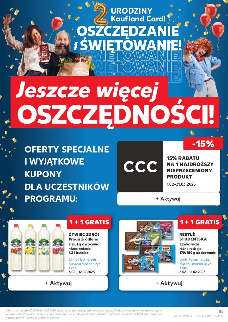 Gazetka promocyjna Kaufland do 12/02/2025 str.85