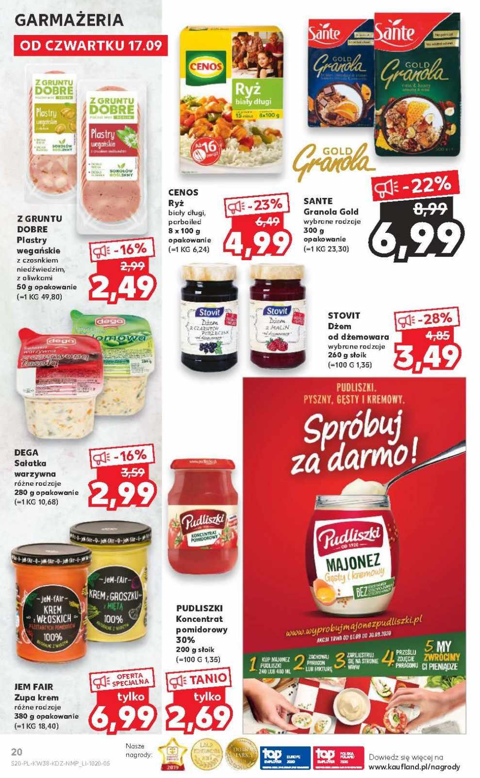 Gazetka promocyjna Kaufland do 23/09/2020 str.20