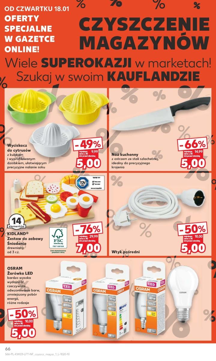 Gazetka promocyjna Kaufland do 24/01/2024 str.66