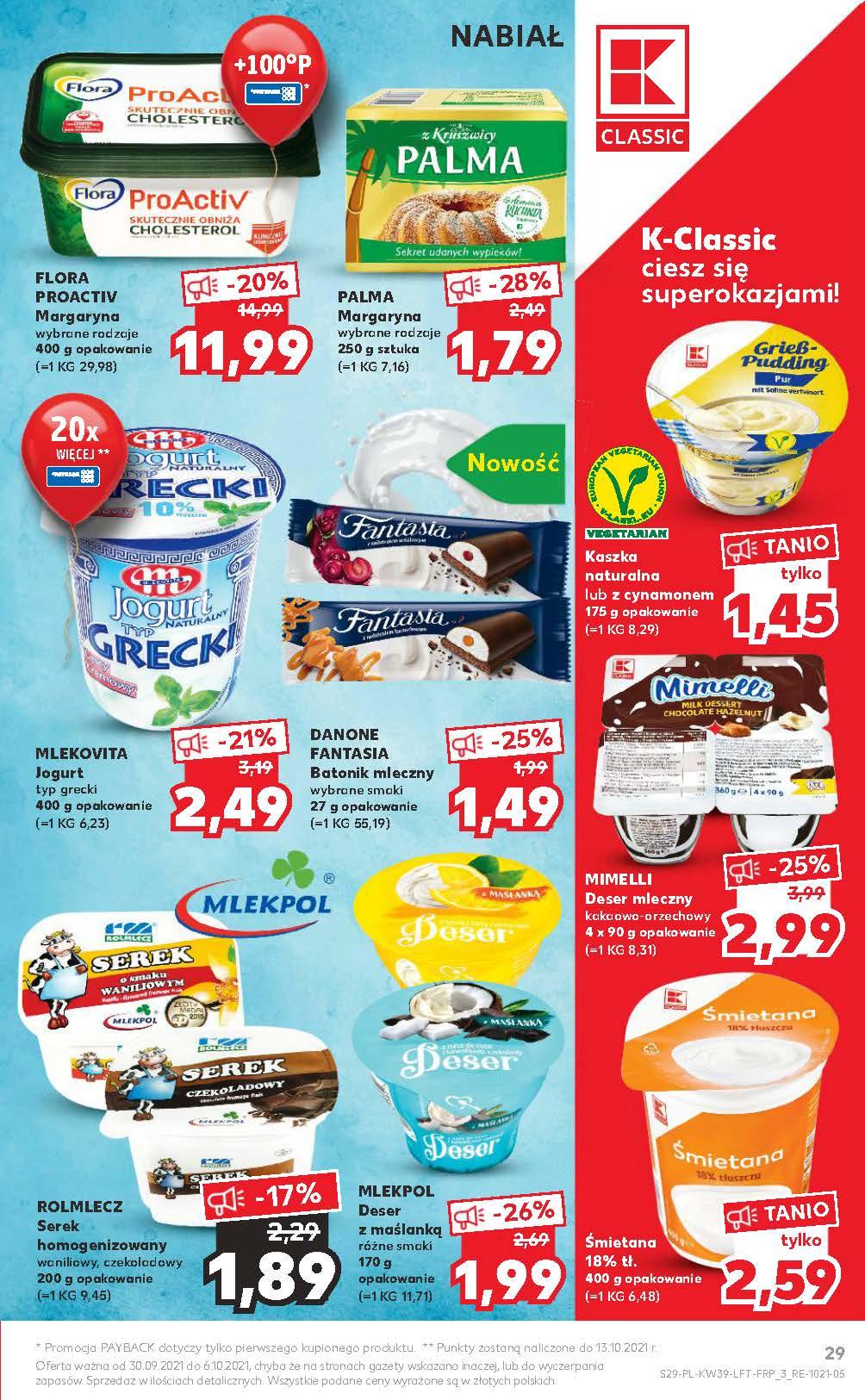 Gazetka promocyjna Kaufland do 06/10/2021 str.29