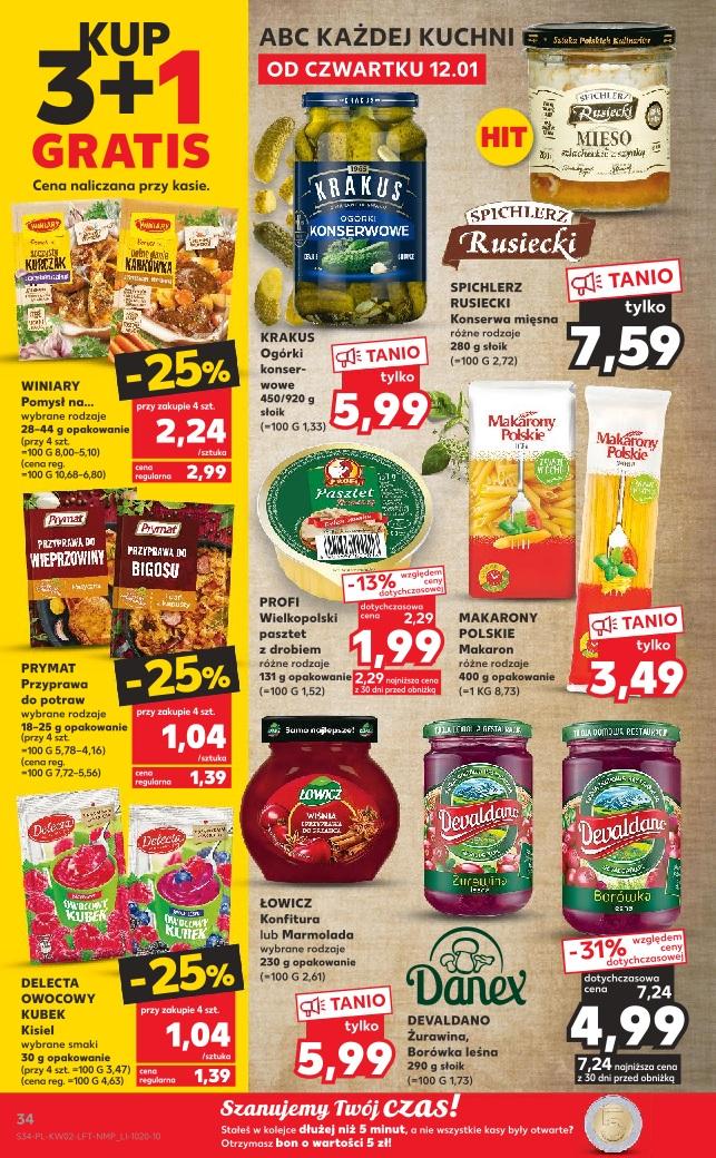 Gazetka promocyjna Kaufland do 18/01/2023 str.34