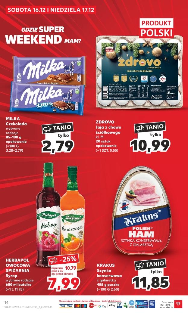 Gazetka promocyjna Kaufland do 19/12/2023 str.14