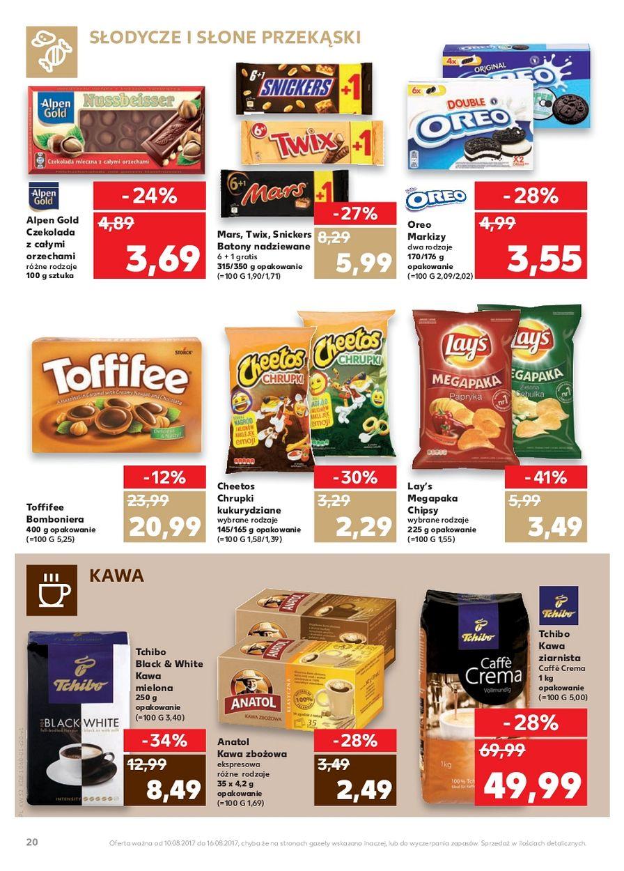 Gazetka promocyjna Kaufland do 16/08/2017 str.20