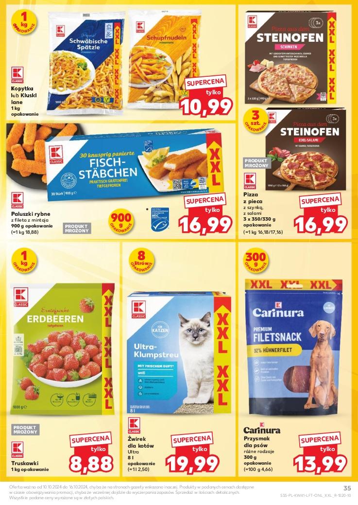 Gazetka promocyjna Kaufland do 16/10/2024 str.35