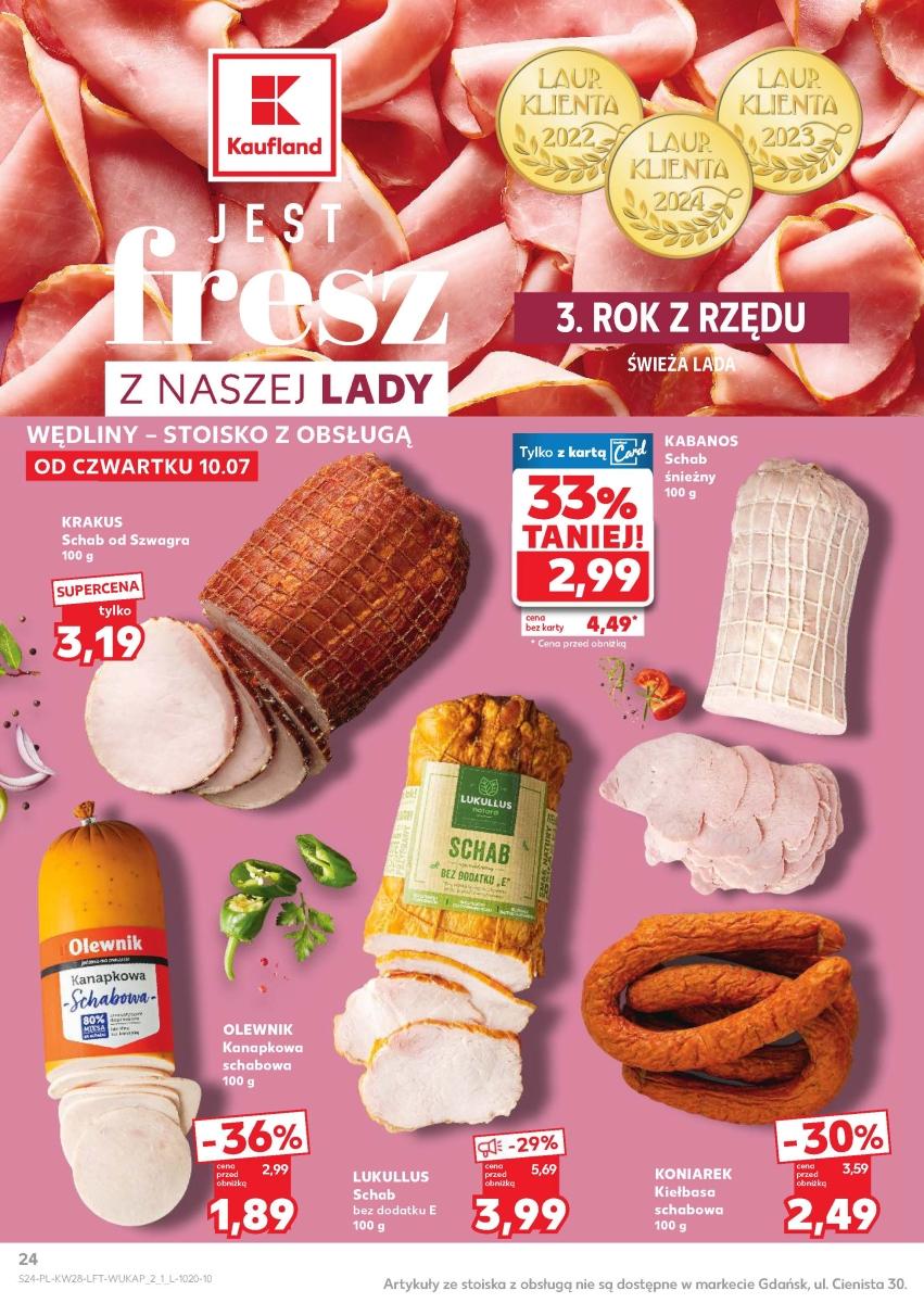 Gazetka promocyjna Kaufland do 16/07/2025 str.24