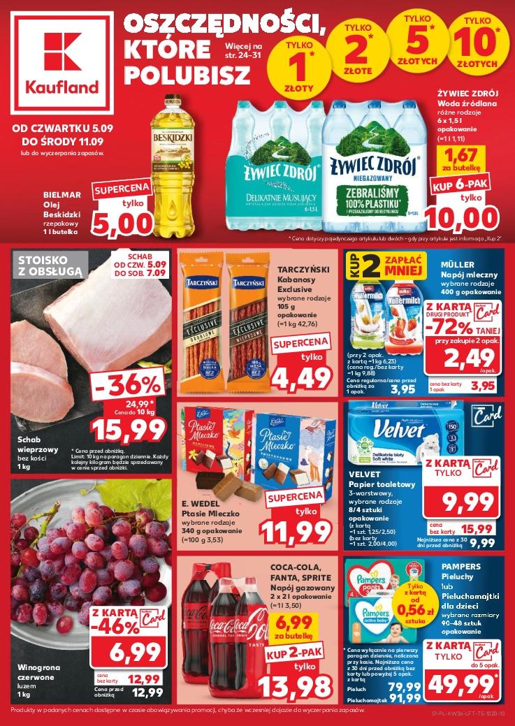 Gazetka promocyjna Kaufland do 11/09/2024 str.1