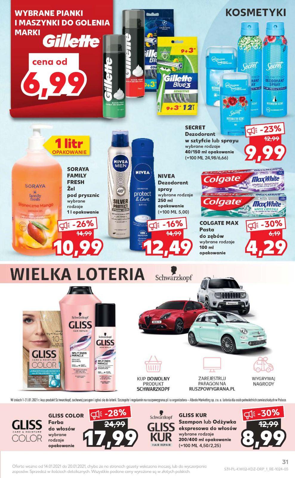 Gazetka promocyjna Kaufland do 20/01/2021 str.31