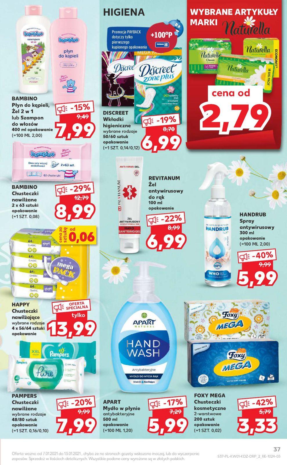 Gazetka promocyjna Kaufland do 13/01/2021 str.37