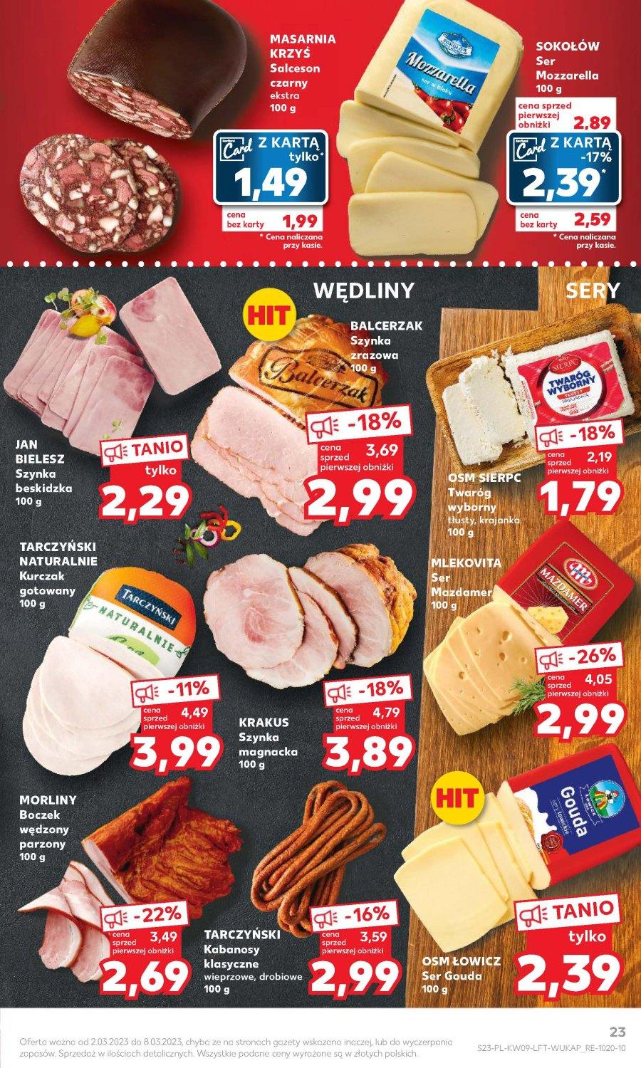 Gazetka promocyjna Kaufland do 08/03/2023 str.23