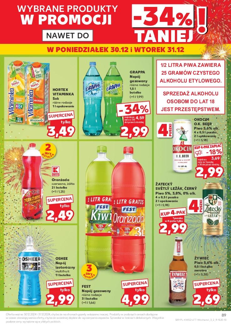 Gazetka promocyjna Kaufland do 31/12/2024 str.89