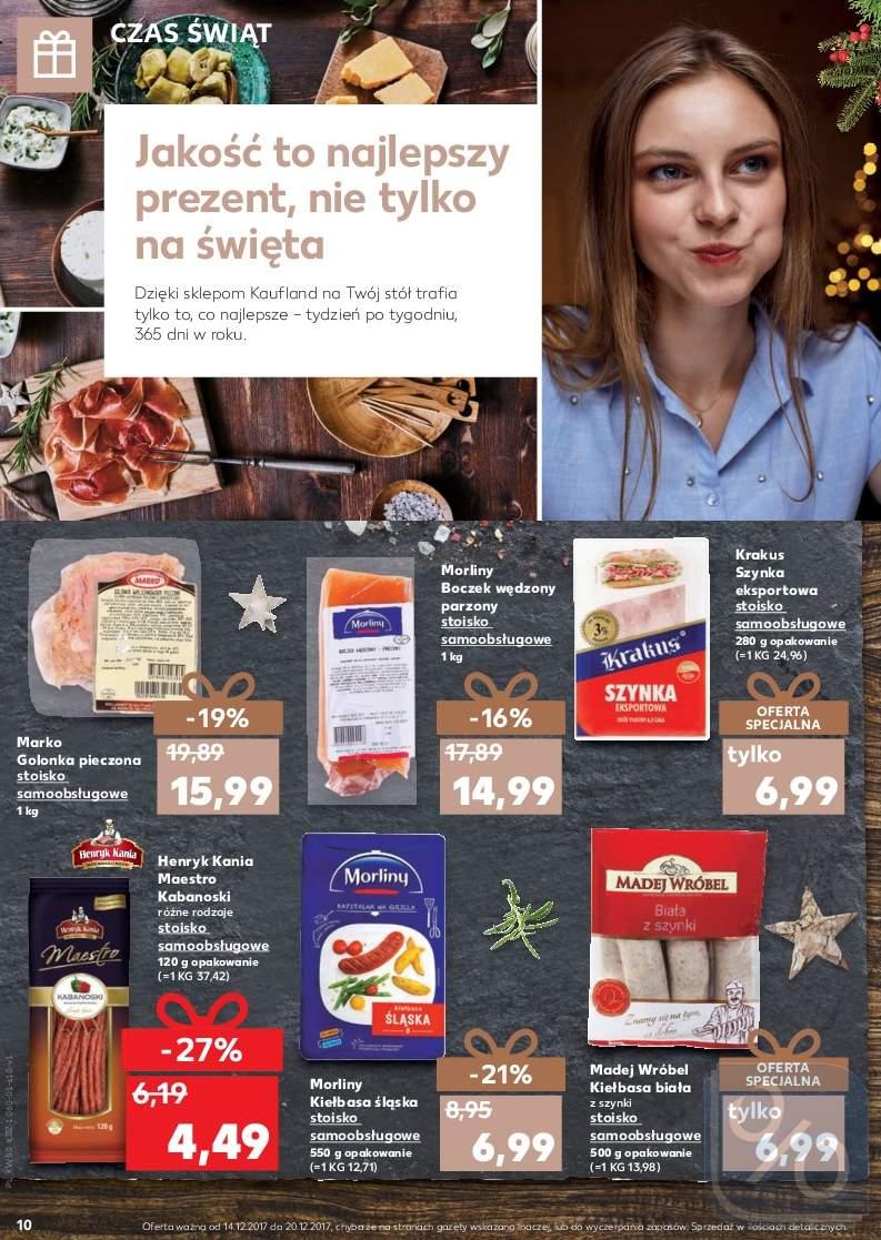 Gazetka promocyjna Kaufland do 20/12/2017 str.10