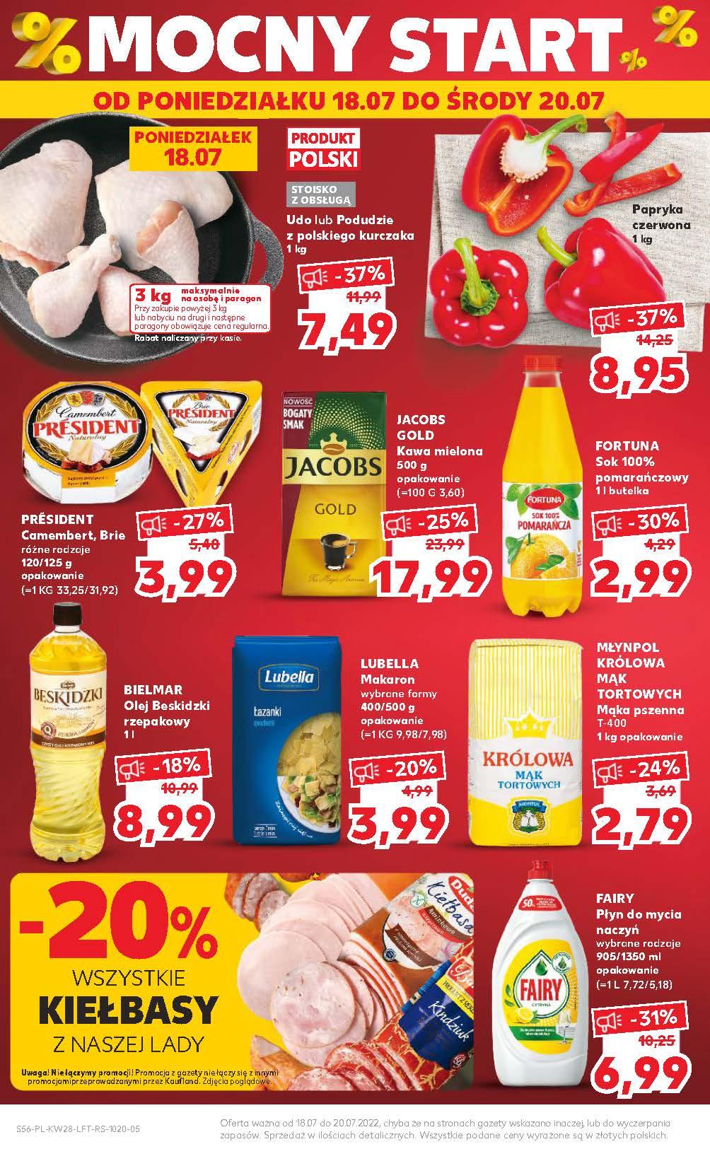 Gazetka promocyjna Kaufland do 20/07/2022 str.56