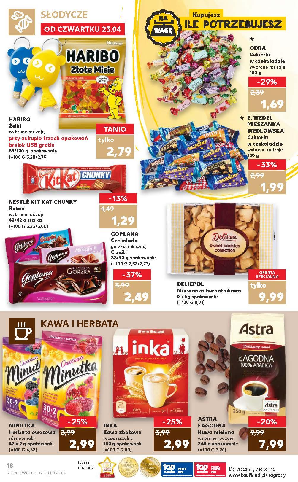 Gazetka promocyjna Kaufland do 29/04/2020 str.18