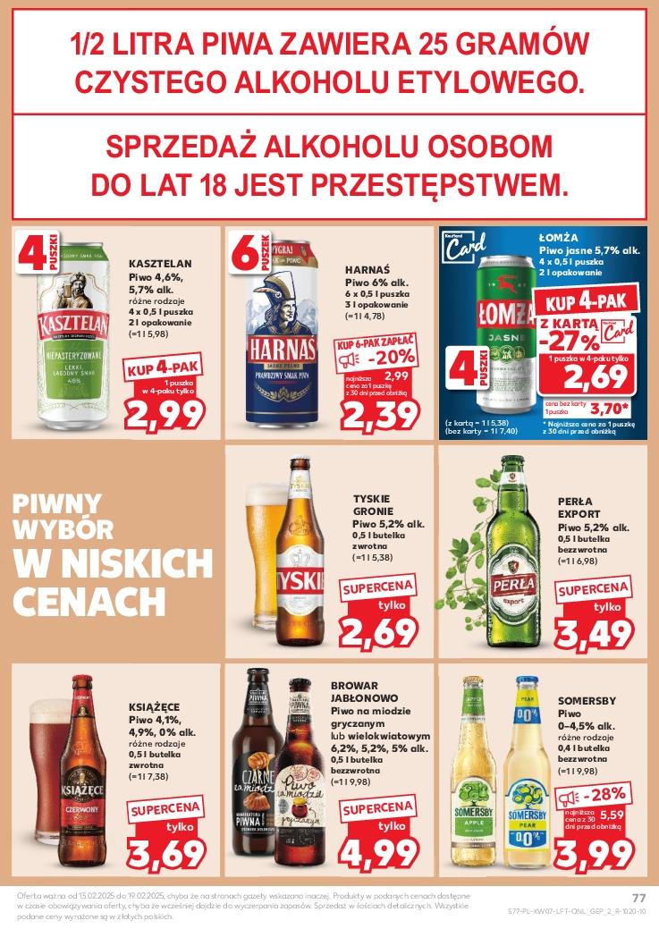 Gazetka promocyjna Kaufland do 19/02/2025 str.77