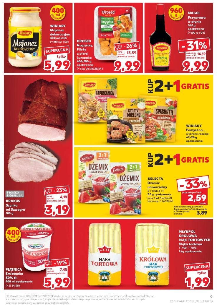 Gazetka promocyjna Kaufland do 17/07/2024 str.9