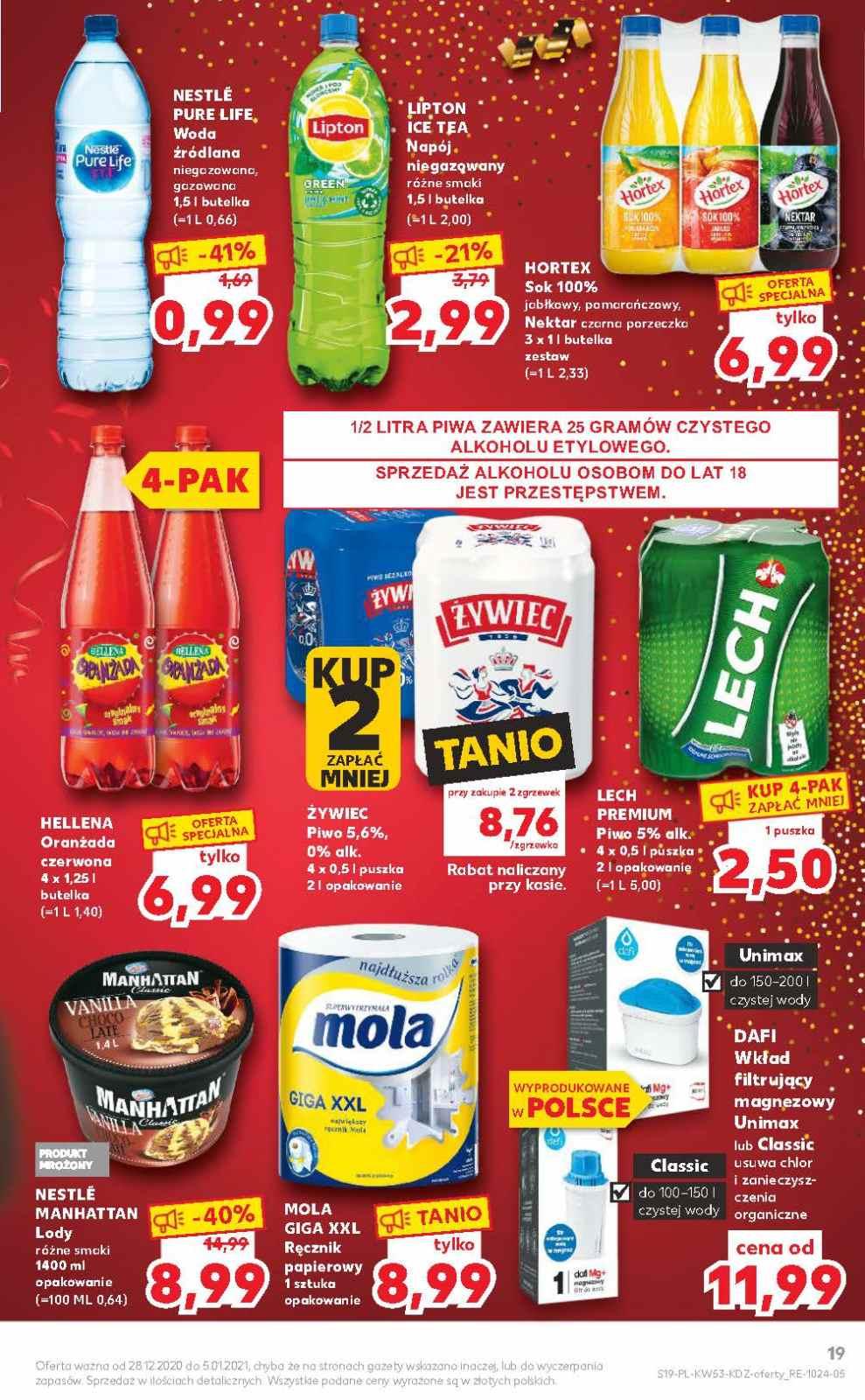 Gazetka promocyjna Kaufland do 05/01/2021 str.19