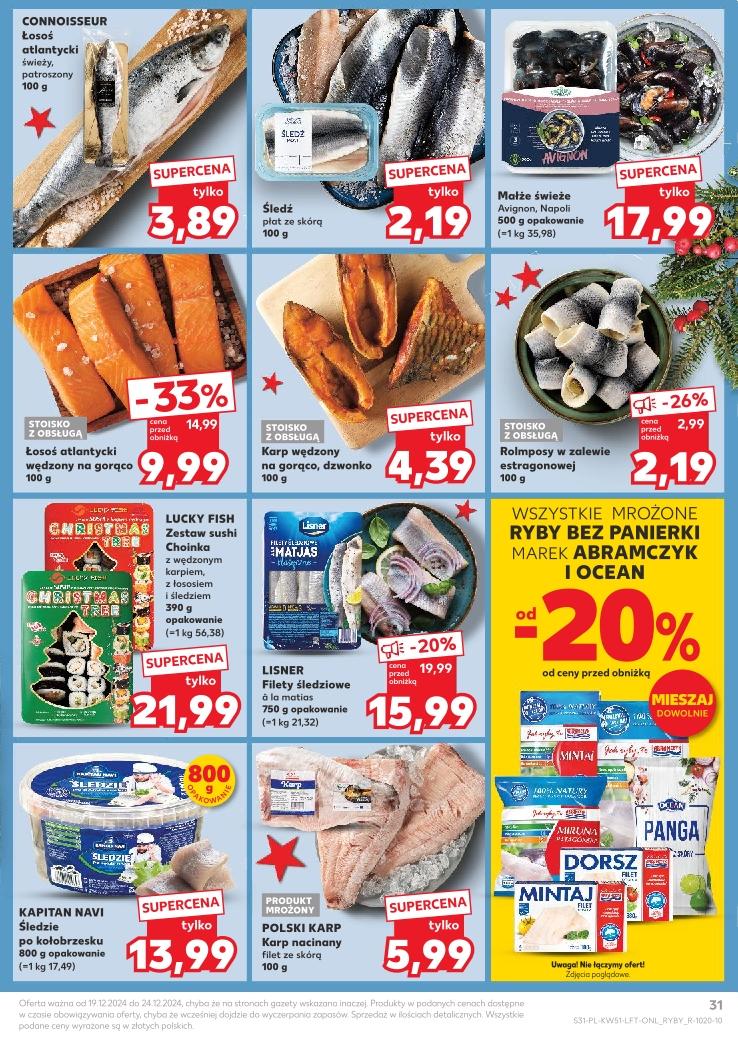 Gazetka promocyjna Kaufland do 24/12/2024 str.31