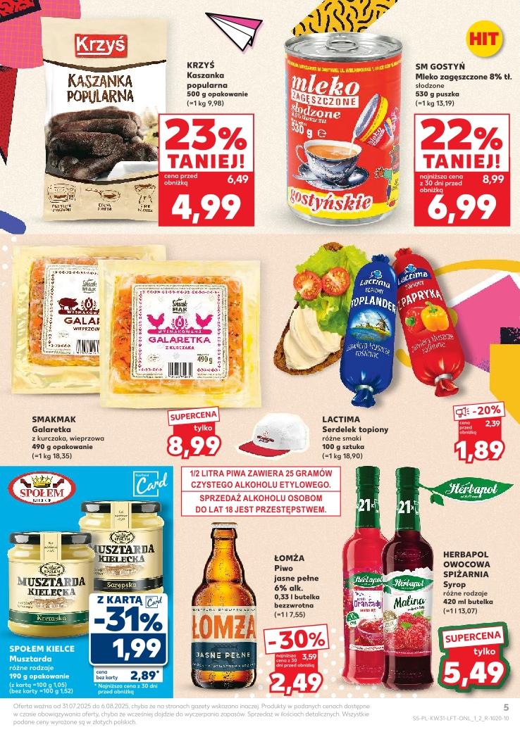 Gazetka promocyjna Kaufland do 06/08/2025 str.5