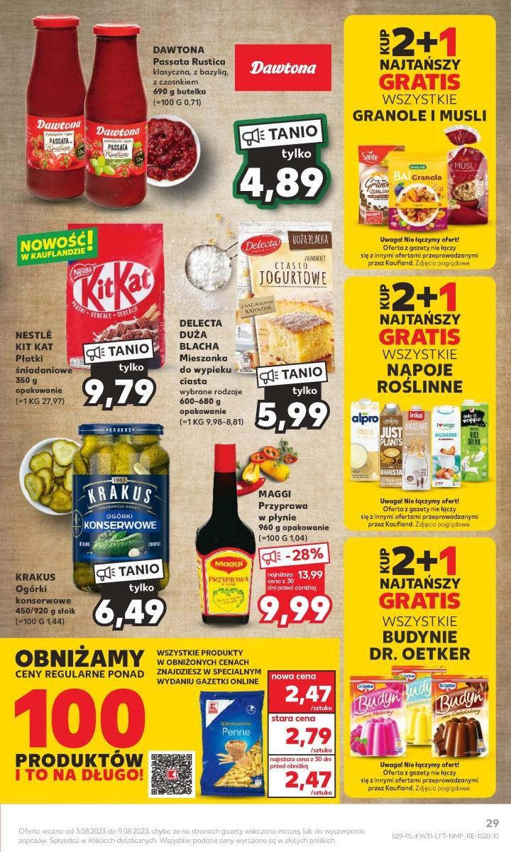 Gazetka promocyjna Kaufland do 09/08/2023 str.29