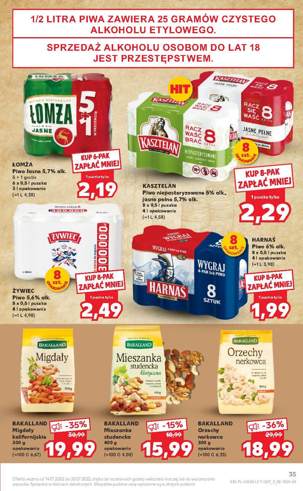 Gazetka promocyjna Kaufland do 20/07/2022 str.35