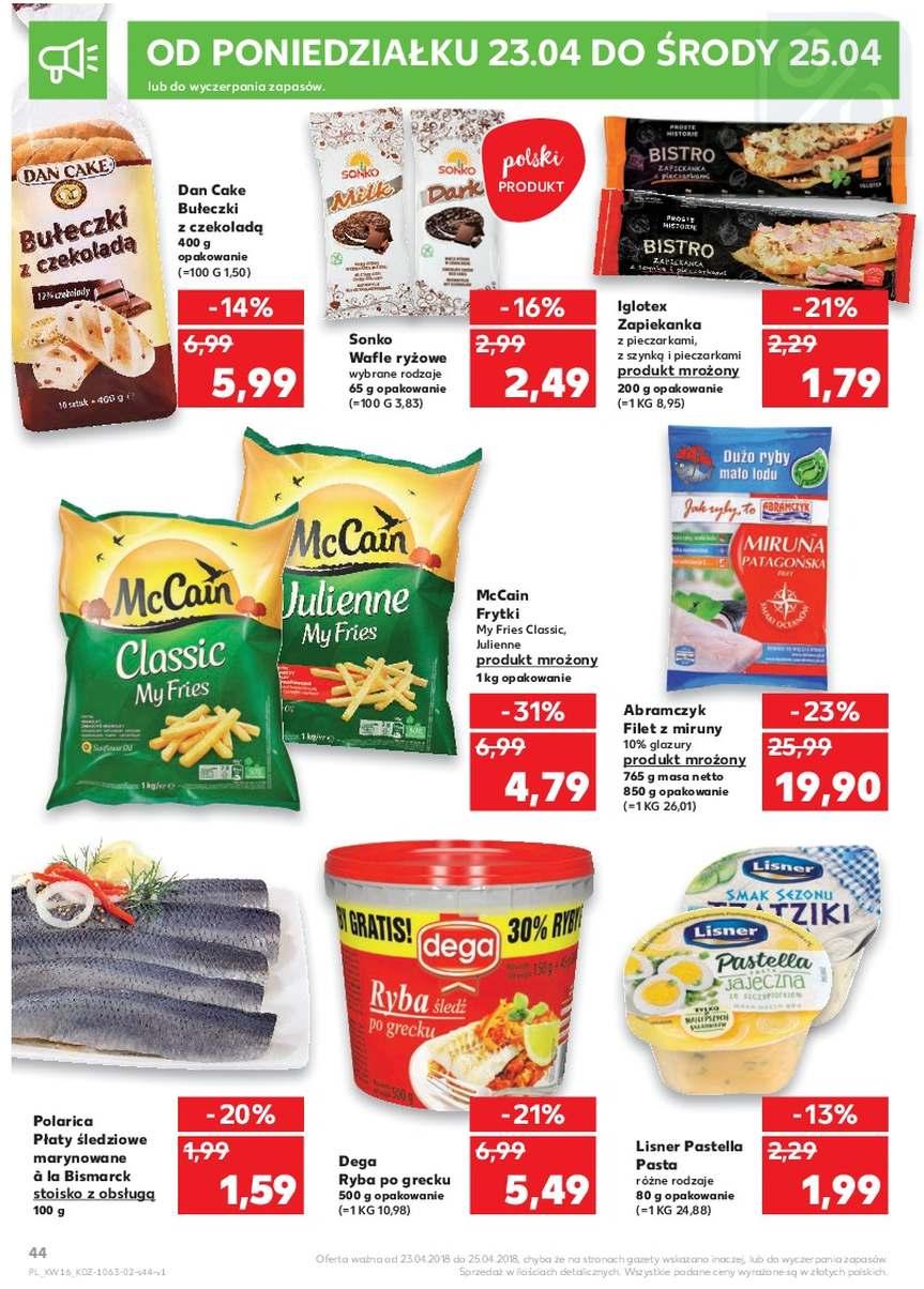 Gazetka promocyjna Kaufland do 25/04/2018 str.44